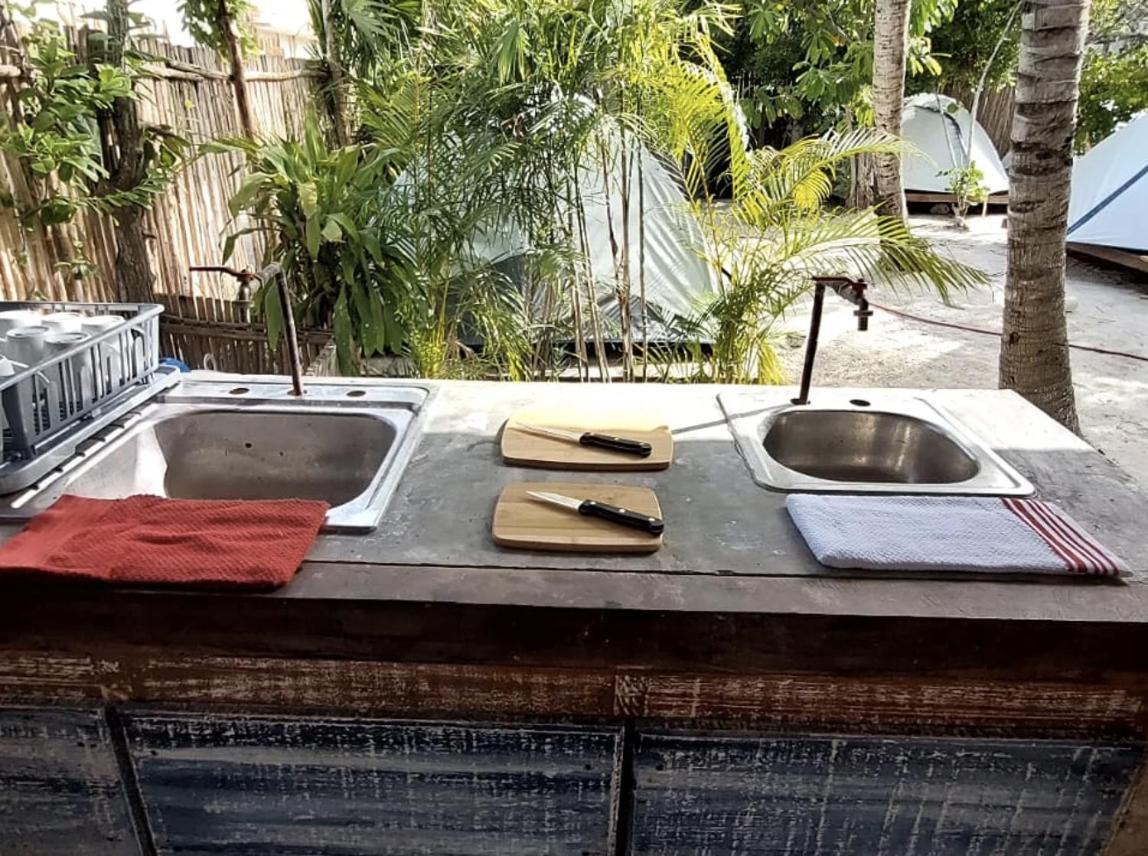 Camping Ka'Anche Ilha Holbox Exterior foto